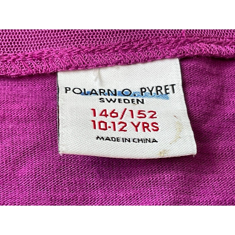 Polarn O. Pyret Girls Mulberry Tulle Dress long‎ Sleeves Size 146-152 (10-12) - Picture 2 of 8